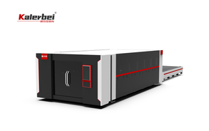  3015 3000w 6000w Full Closed with Exchange Working Table Raycus Fiber Laser Sheet Cutting Machine