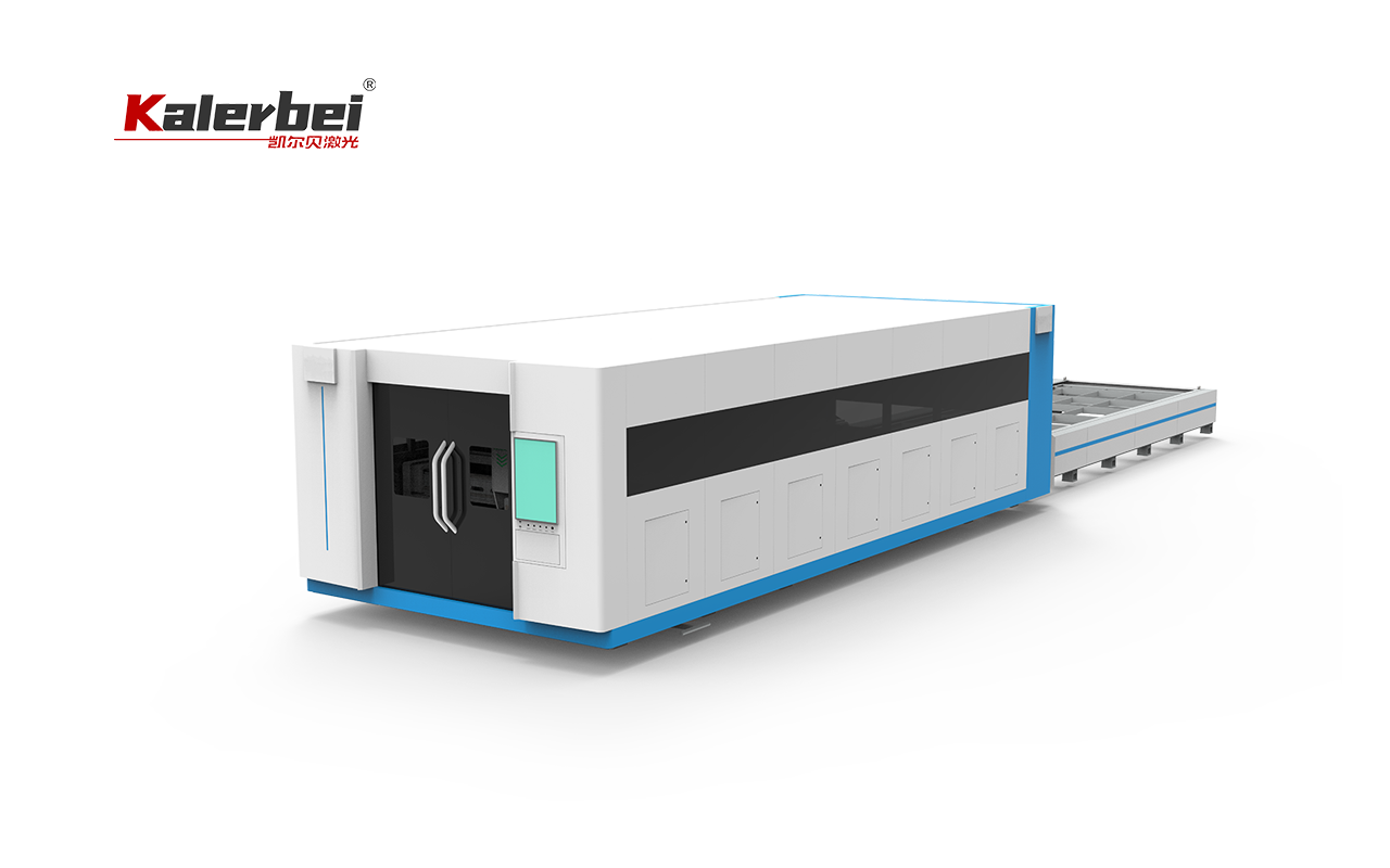  3015 3000w 6000w Full Closed with Exchange Working Table Raycus Fiber Laser Sheet Cutting Machine