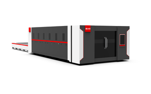 3015 Closed Type Fiber Laser Cutting Machine With Exchange Platform For Mild Steel Stainless Steel Aluminum Copper Brass Material Cutting 