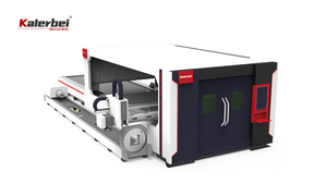 3015 Full Closed Pallet Changer Fiber Laser Pipe And Sheet Metal Lazer Cutting Machine