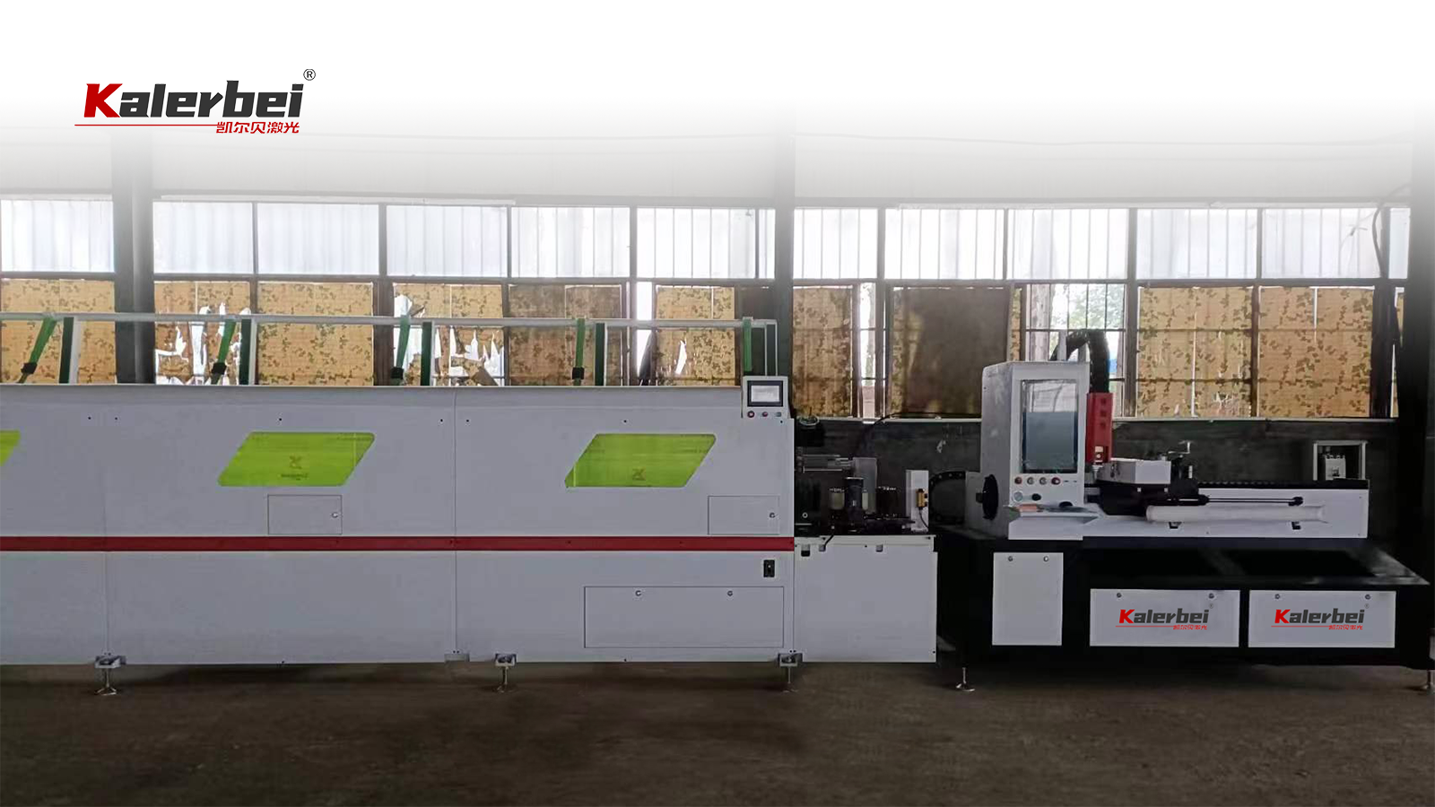 High Quality 6004 Automatic Pipe Feeder And Cutting Machine For Stair Handrail