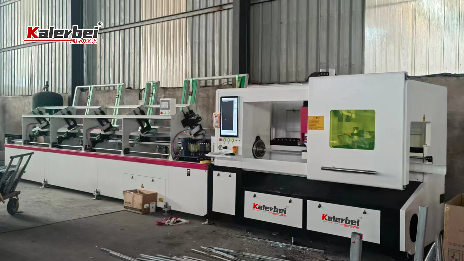 90mm Automatic Lazer Pipe Feeding And Cutting Machine Manufacturer 