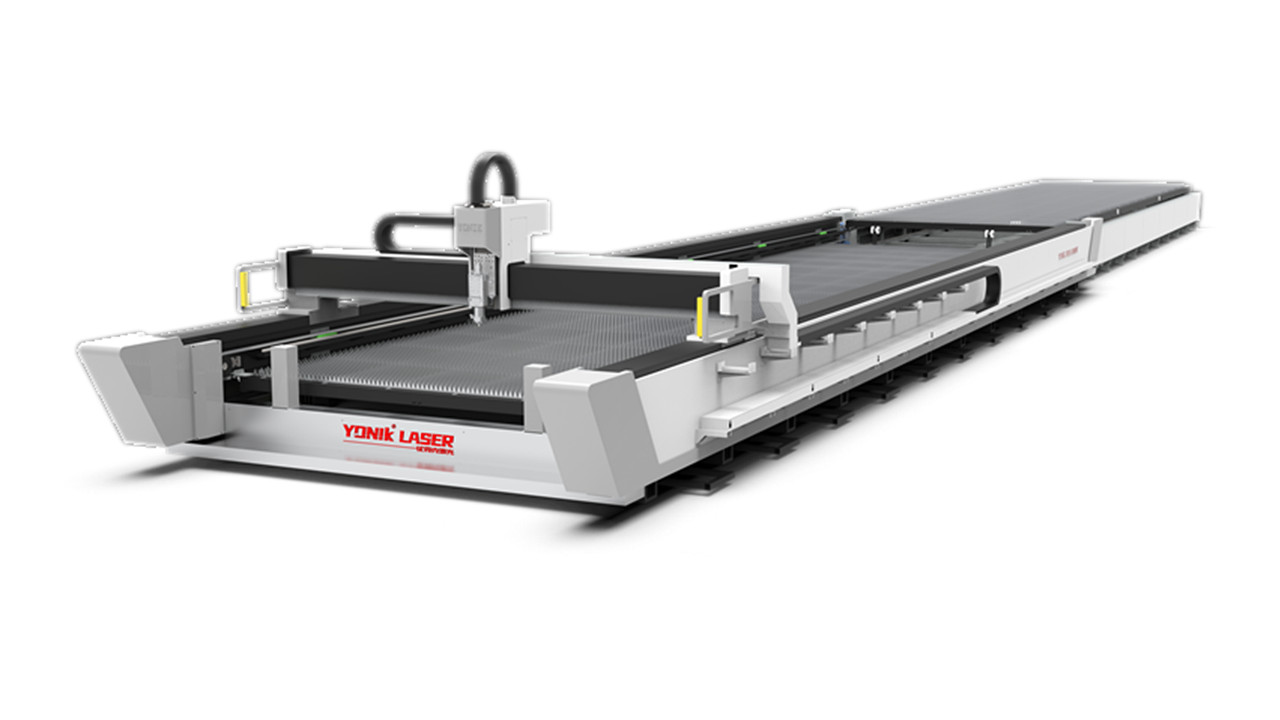 High Efficiency Open Type Fiber Laser Cutting Machine With Exchange Table For Carbon Steel Stainless Steel Aluminum Copper Brass Plate Cut 