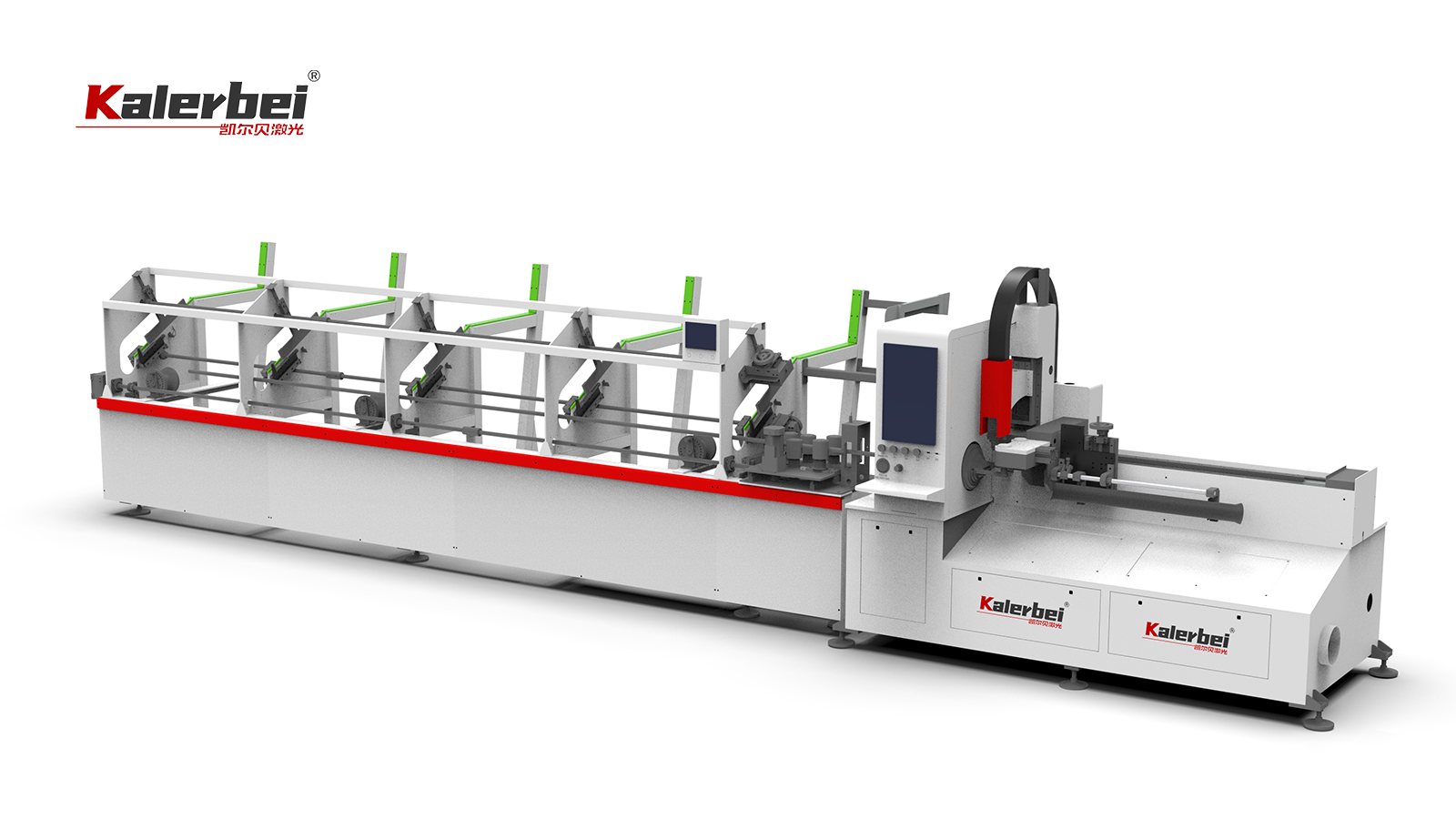 6000mm Automatic Pipe Feeding Fiber Laser Engraving Cutting Machine For Sale 