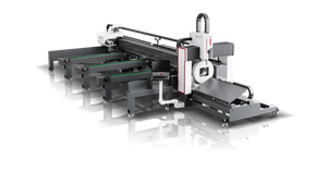 6012 semi-automatic loading laser tube cutting machine