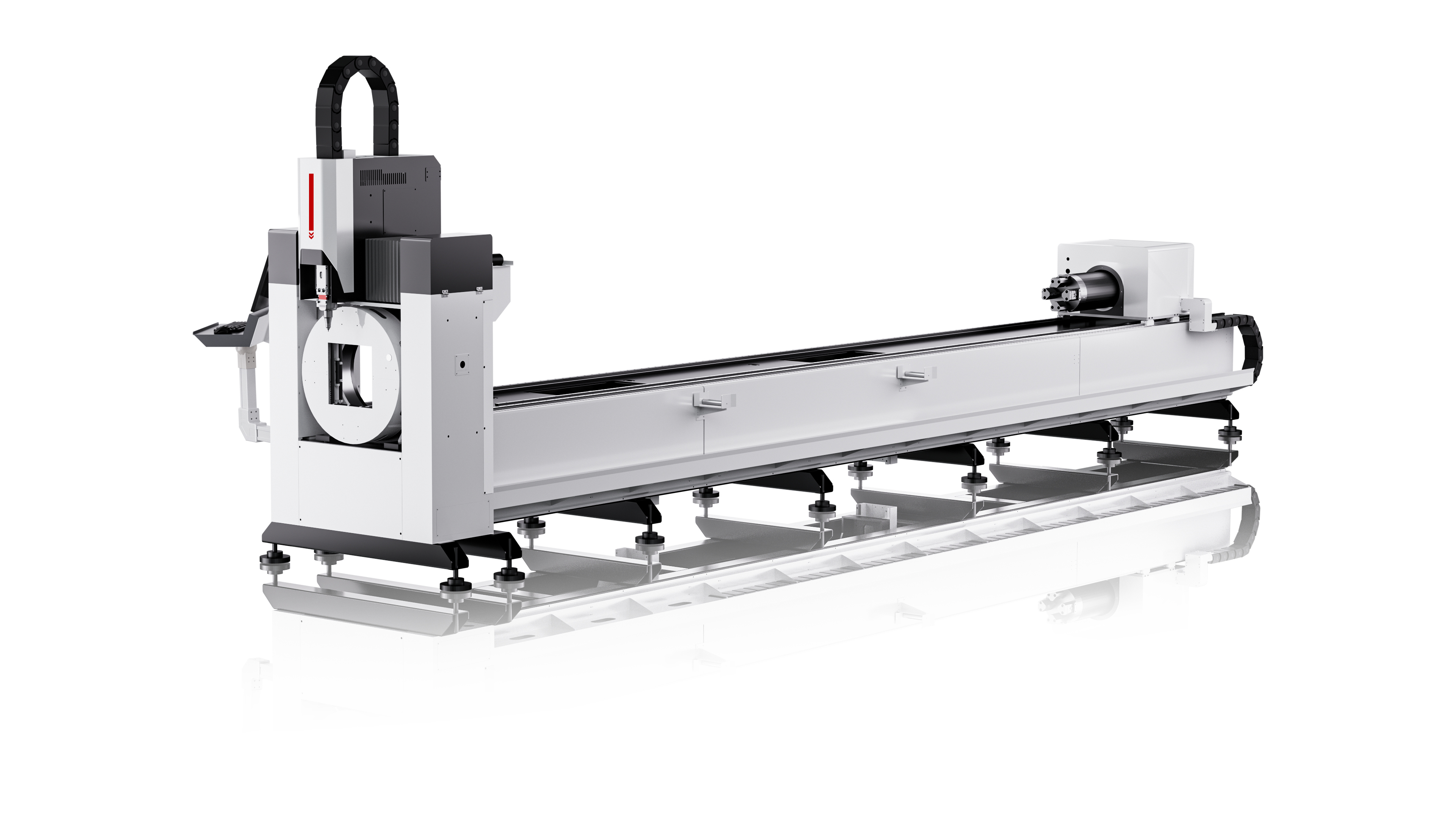 6024 6028 6035 6045 JY Series Universal Laser Pipe Cutting Machine 