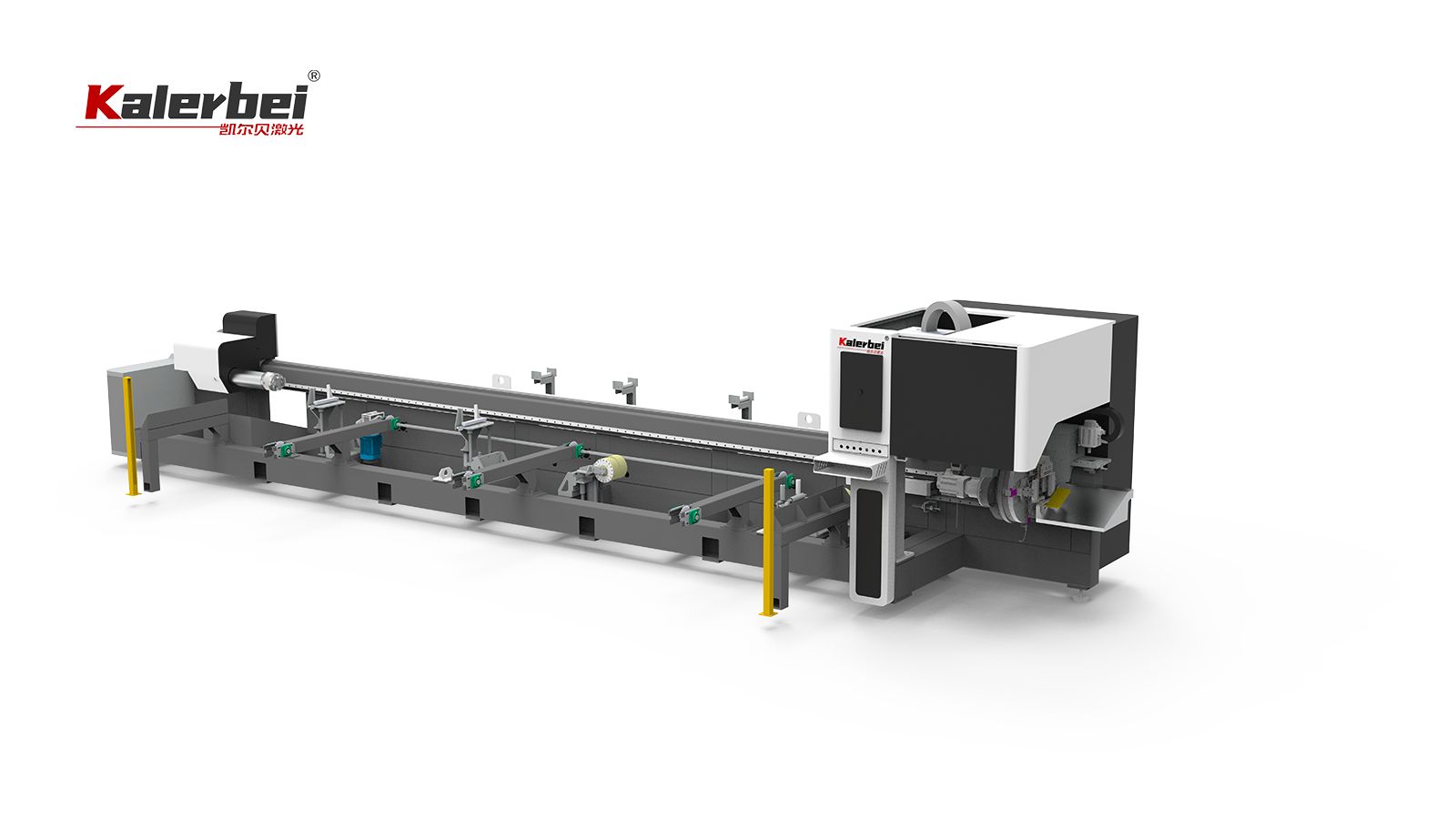 LE Serie Vertical SemiAutomatic Laser Pipe Cutter Machine