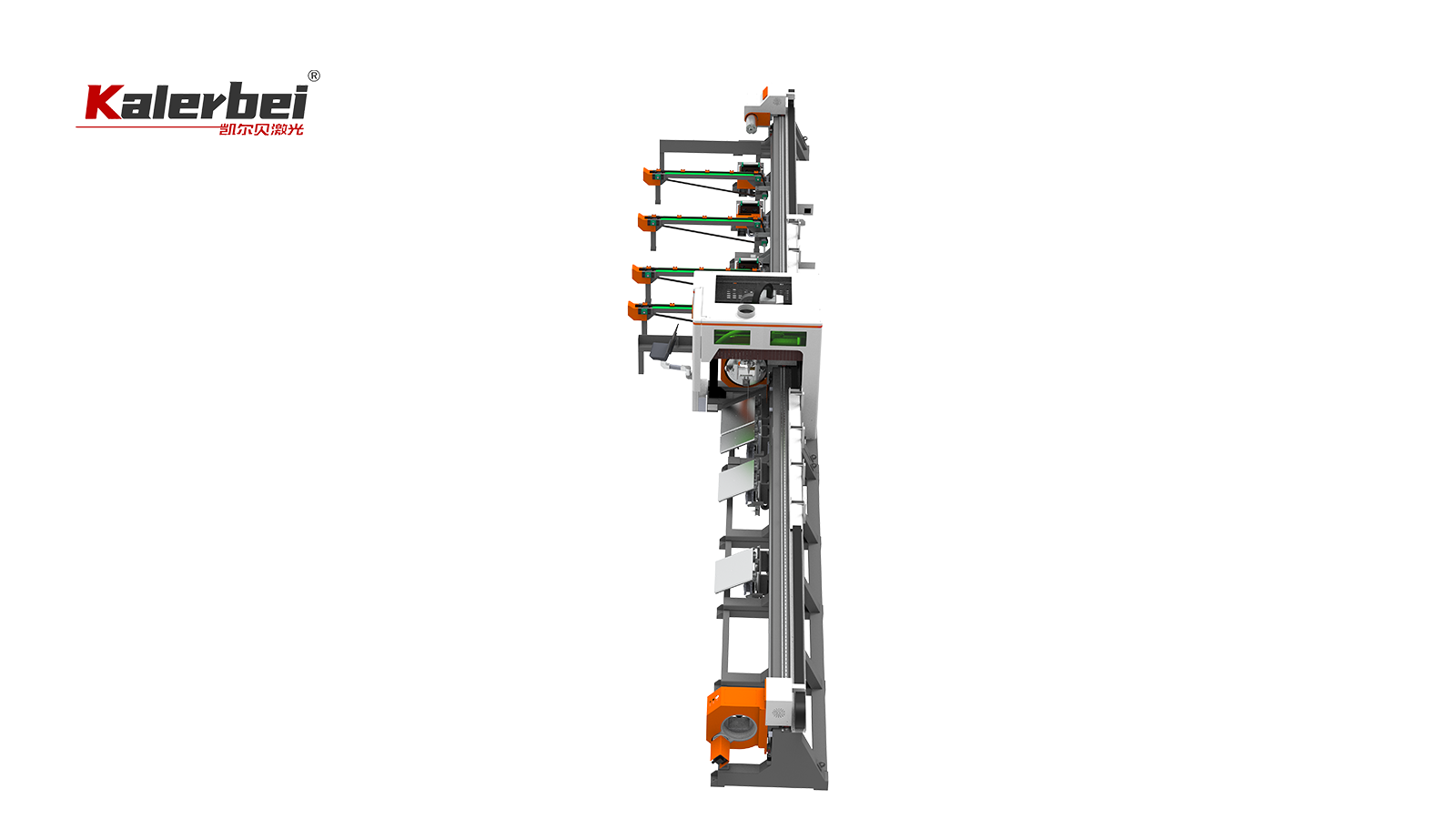 12024SCP 6000W Three Chucks Laser Pipe Cutting Machine with Beveling Head